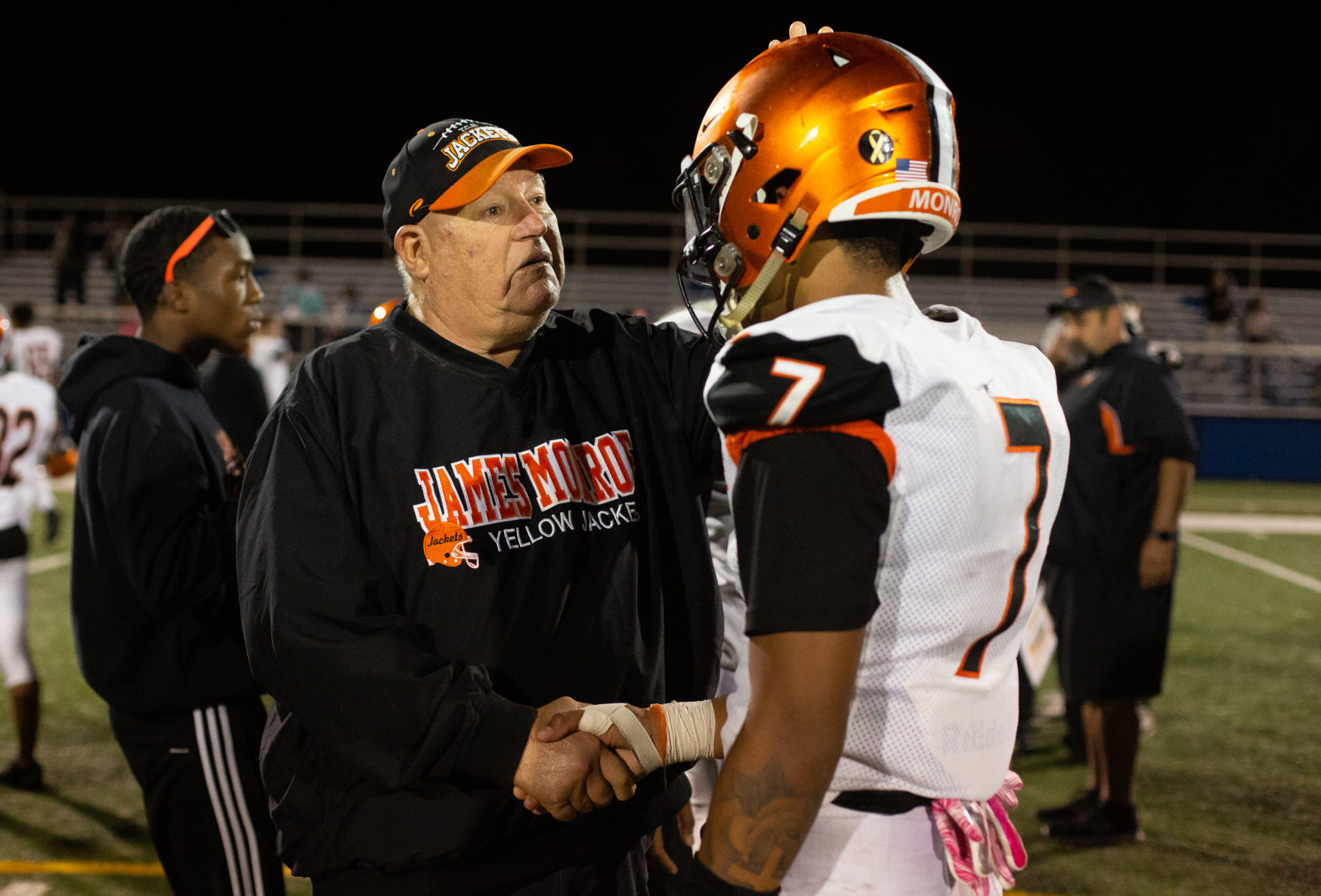 King George vs James Monroe football